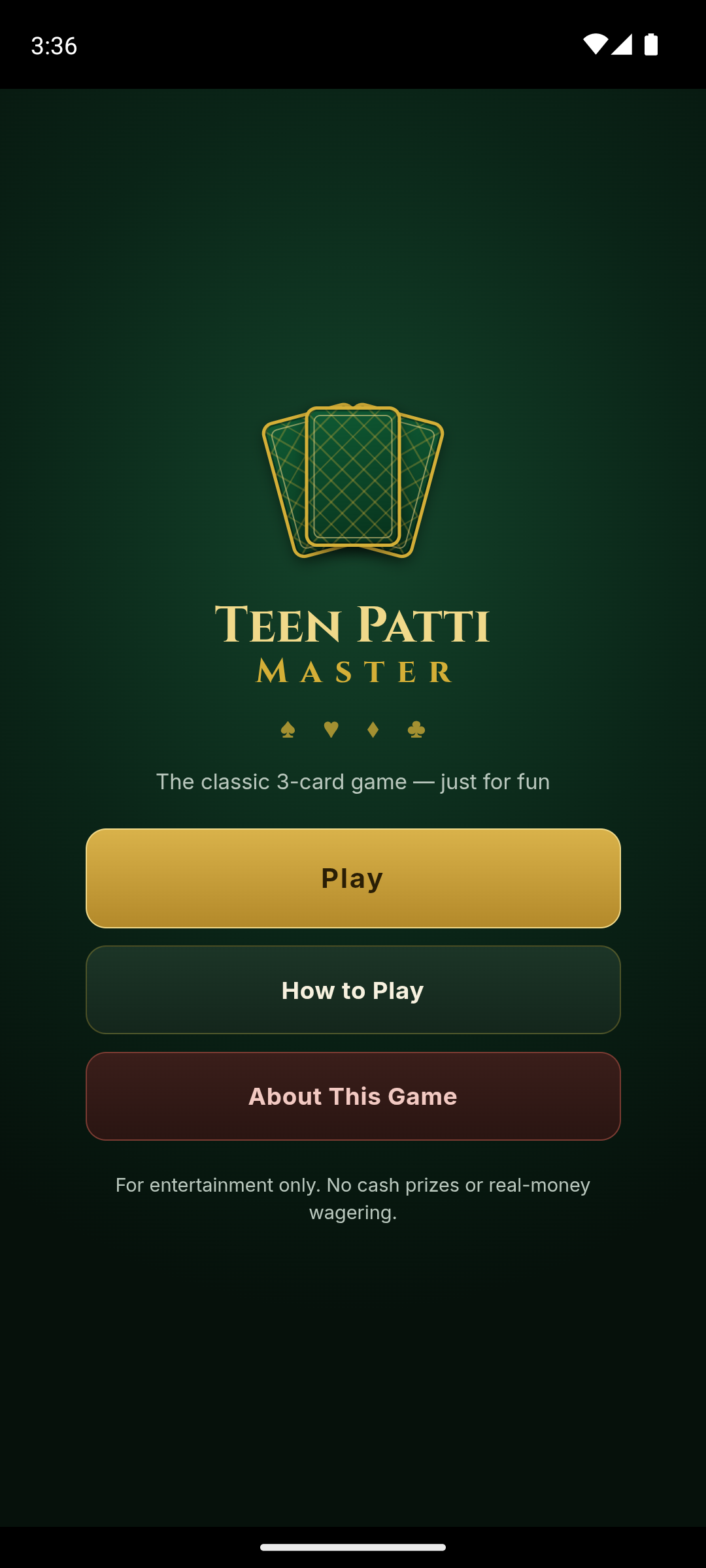 Teen Patti Master gameplay screenshot 1